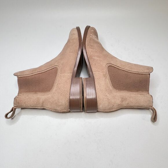 THURSDAY BOOT COMPANY Duchess Tan Suede Luxury Chelsea Boot Womens Size 6 - Picture 7 of 10